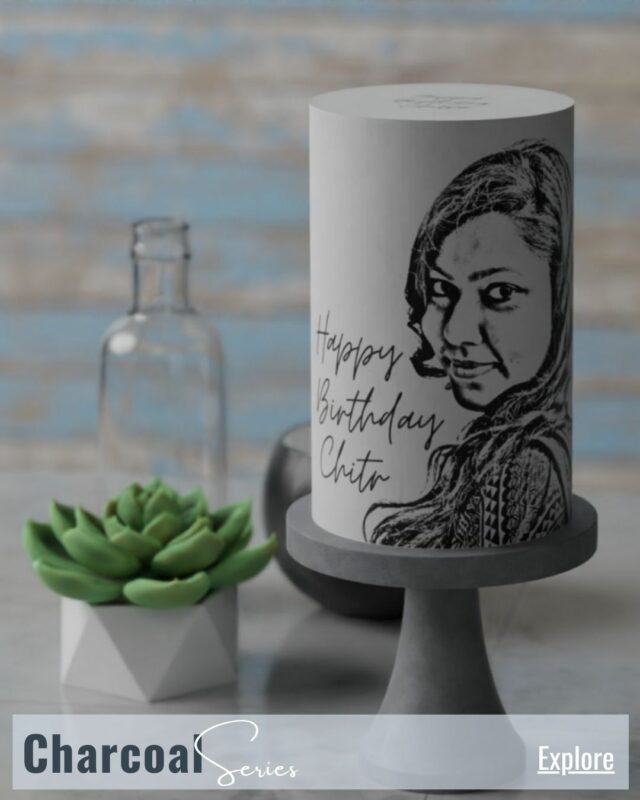 Charcoal - Custom Cakes - 1
