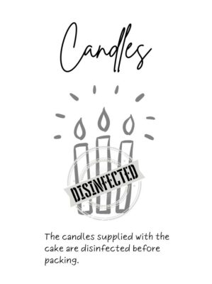 Disinfected Candle Cropped - Shminz.com