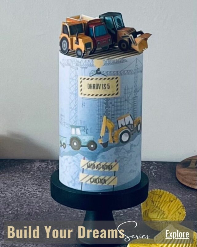 Build your Dreams - Custom Cake - cover