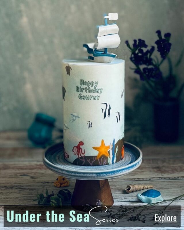 Under the Sea - 01 - Custom Cake - Cover Picture