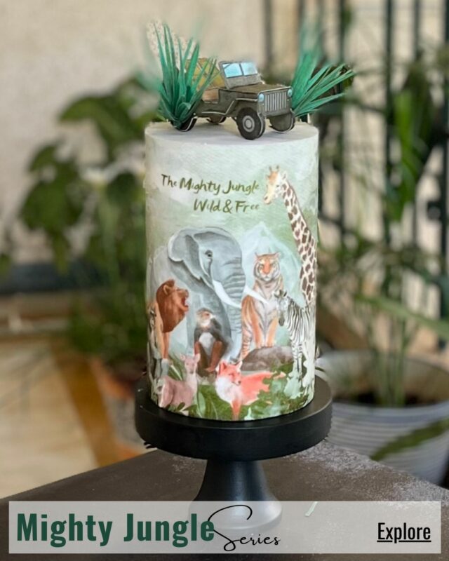 Mighty Jungle- 01 - Custom Cake - Cover Picture