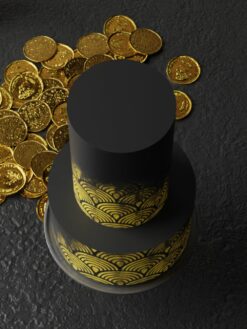 Goldmine-02-Tier-Cake-Custom-Cake-ZB000067B-Picture2