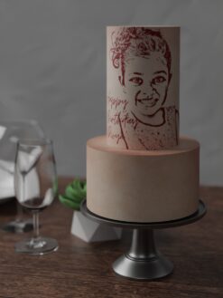 Brown - 06 Cake | Premium Photo Cake for Birthdays & Celebrations
