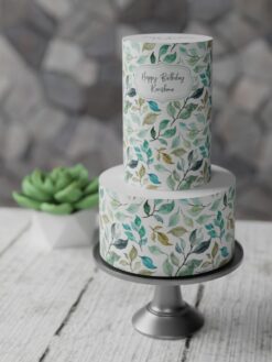 ZA000038G.Canvas Bloom. Celebration Cakes.2tier0000.front