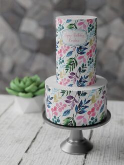 ZA000038H.Canvas Bloom. Celebration Cakes.2tier0000.front