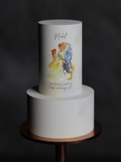 ZA000057A.Fairy Tale. Celebration Cakes.2tier0000.front