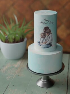ZA000068M.Mothers Day. Celebration Cakes.2tier0000.front