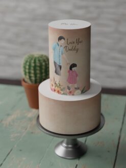 ZA000071G.Fatherhood. Celebration Cakes.2tier0000.front