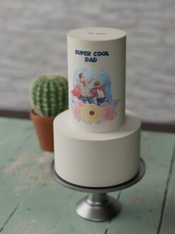 ZA000071K.Fatherhood. Celebration Cakes.2tier0000.front