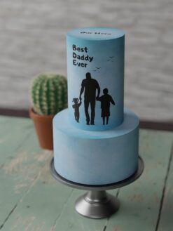 ZA000071O.Fatherhood. Celebration Cakes.2tier0000.front