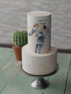 ZA000071R.Fatherhood. Celebration Cakes.2tier0000.front