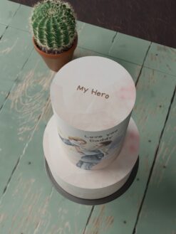 ZA000071R.Fatherhood. Celebration Cakes.2tier0000.top