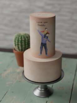 ZA000071S.Fatherhood. Celebration Cakes.2tier0000.front