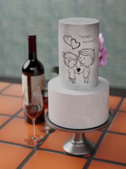 ZA000088A.Amore. Celebration Cakes.2tier0000.front