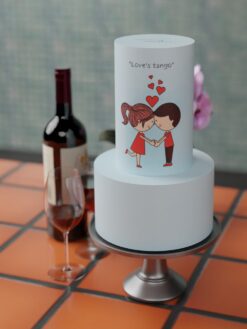 ZA000088H.Amore. Celebration Cakes.2tier0000.front