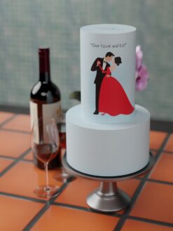 ZA000088K.Amore. Celebration Cakes.2tier0000.front