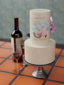 ZA000088U.Amore. Celebration Cakes.2tier0000.front