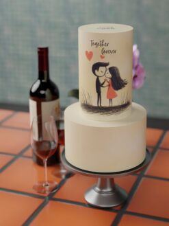 ZA000100J.Amore. Celebration Cakes.2tier0000.front