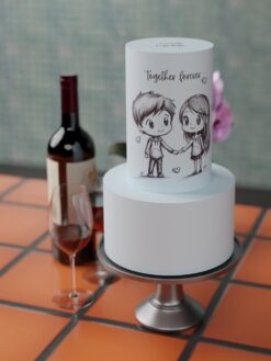 ZA000100V.Amore. Celebration Cakes.2tier0000.front