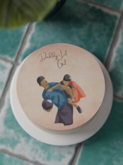 ZAF00044A.Flat.Daddys Lil Girl.Celebration Cakes.Flat0000.top