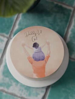 ZAF00044B.Flat.Daddys Lil Girl.Celebration Cakes.Flat0000.top