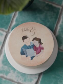 ZAF00044C.Flat.Daddys Lil Girl.Celebration Cakes.Flat0000.top