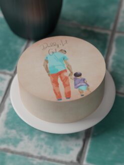 ZAF00044D.Flat.Daddys Lil Girl.Celebration Cakes.Flat0000.front