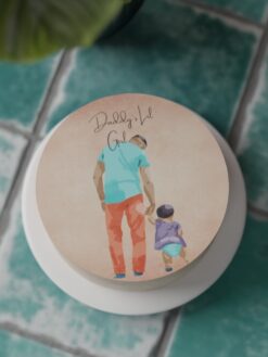 ZAF00044D.Flat.Daddys Lil Girl.Celebration Cakes.Flat0000.top