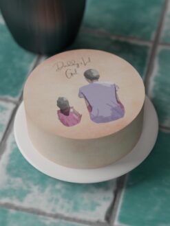 ZAF00044E.Flat.Daddys Lil Girl.Celebration Cakes.Flat0000.front