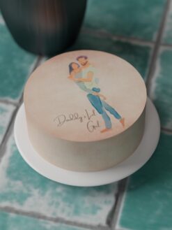 ZAF00044F.Flat.Daddys Lil Girl.Celebration Cakes.Flat0000.front