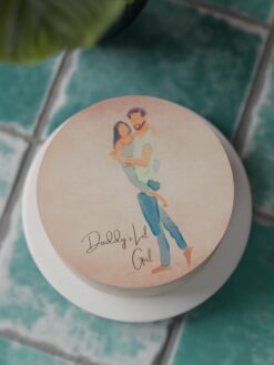 ZAF00044F.Flat.Daddys Lil Girl.Celebration Cakes.Flat0000.top
