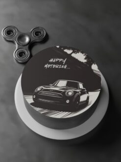 Vroom - 50 Cake | Mini Cooper Theme Celebration Cakes for Birthdays & Celebrations