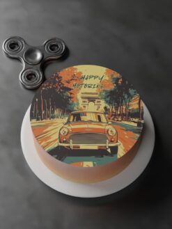 Vroom - 52 Cake | Mini Cooper Theme Celebration Cakes for Birthdays & Celebrations