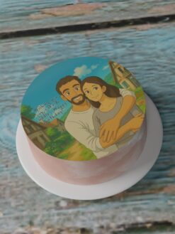 ZAF00105C.celebration.cake.flat.Ghibli .series0000.top