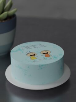 ZAF0107AD.celebration.400.Flat.cake.Friendship.series0000.front