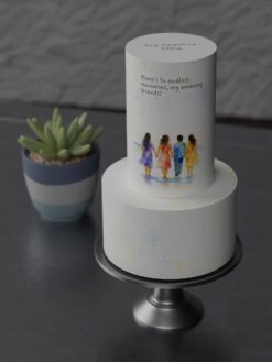 ZAT00107A.celebration.2Tier.cake.Friendship.series0000.front