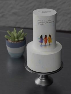 ZAT00107B.celebration.2Tier.cake.Friendship.series0000.front