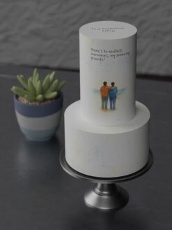ZAT00107F.celebration.2Tier.cake.Friendship.series0000.front