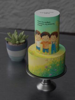 ZAT00107L.celebration.2Tier.cake.Friendship.series0000.front