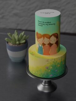 ZAT00107M.celebration.2Tier.cake.Friendship.series0000.front