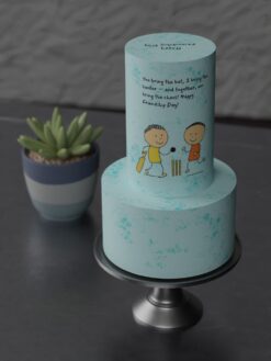 ZAT00107Z.celebration.2Tier.cake.Friendship.series0000.front