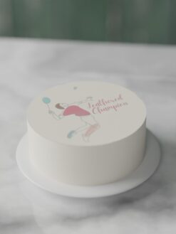 ZBF00083C.celebration.cake.flat.Badminton.series0000.front