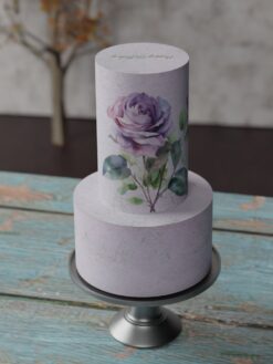 ZAT00033M.celebration.2tier.cake.Vintage Charm.series0000.front