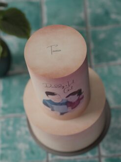 ZAT00044C.celebration.2tier.cake.Daddy_s Lil Girl.series0000.top