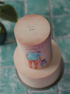 ZAT00044D.celebration.2tier.cake.Daddy_s Lil Girl.series0000.top