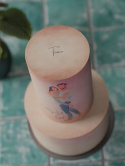 ZAT00044F.celebration.2tier.cake.Daddy_s Lil Girl.series0000.top