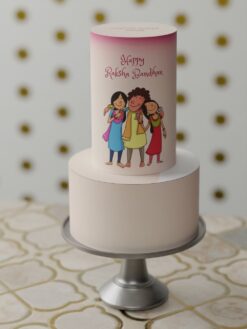 ZAT00079R.celebration.2tier.cake.Rakshabandhan.series0000.front