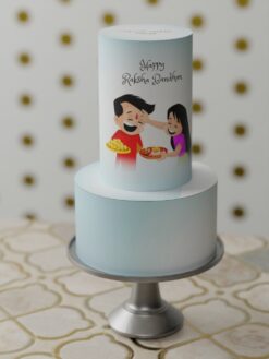 ZAT00079T.celebration.2tier.cake.Rakshabandhan.series0000.front