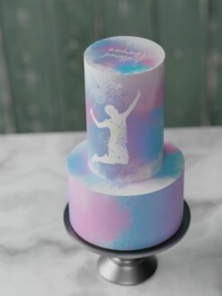 ZBT00083A.celebration.2tier.cake.Badminton.series0000.front
