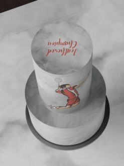 ZBT00083B.celebration.2tier.cake.Badminton.series0000.top